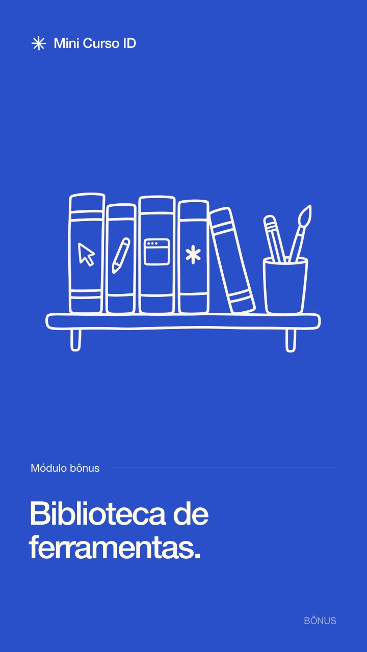 Capa: Biblioteca de ferramentas.